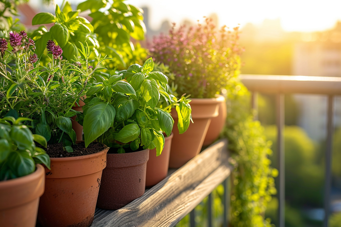 Les plaisirs des herbes maison