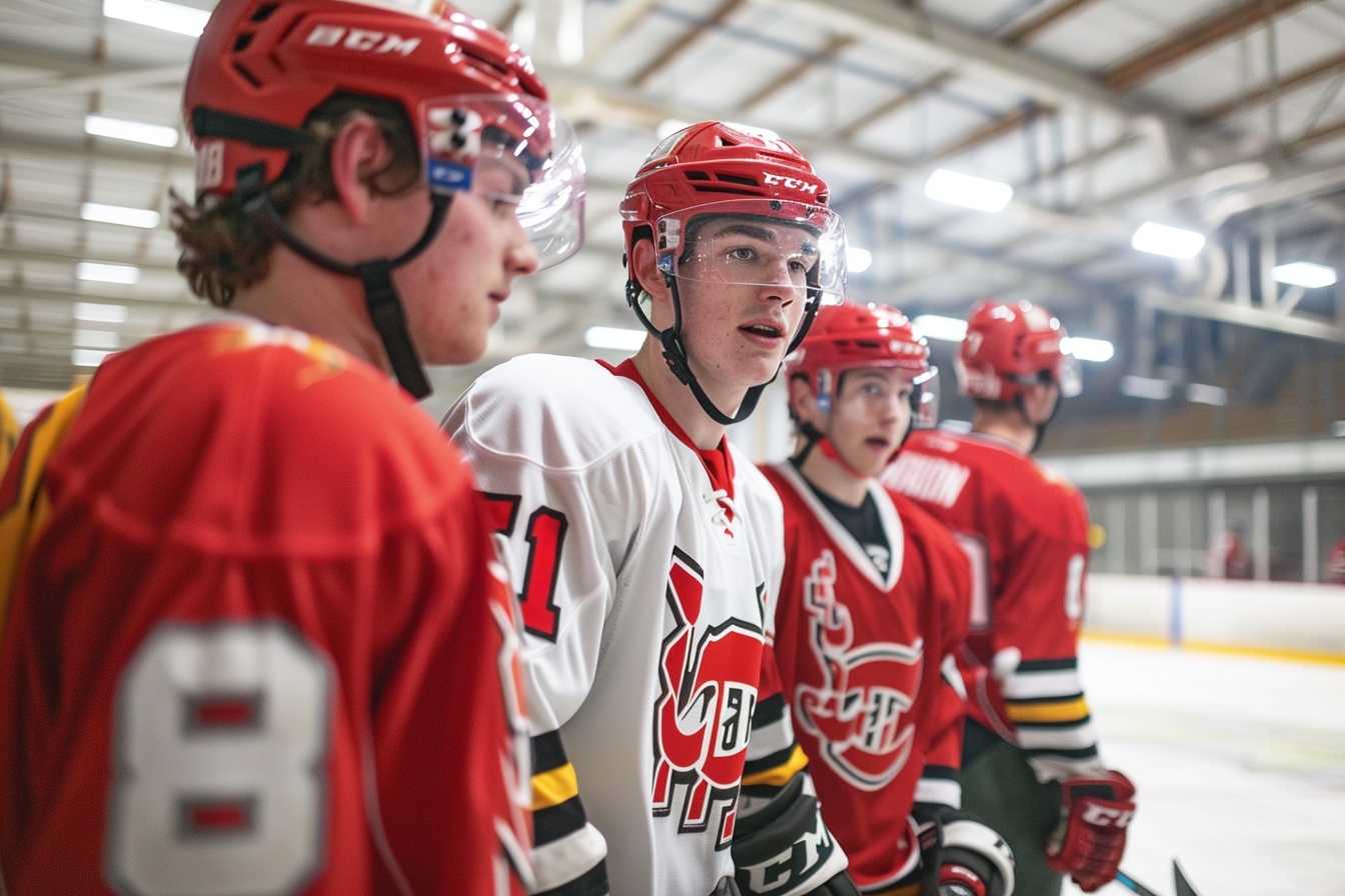 Les stratégies tactiques des équipes de hockey